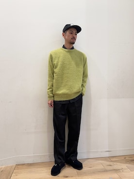 「僕と私の推しニット」｜xxxcanxxxさん（メンズ・170cm）の秋コーディネート