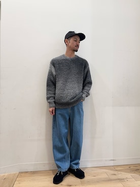 「僕と私の推しニット」｜xxxcanxxxさん（メンズ・170cm）の秋コーディネート
