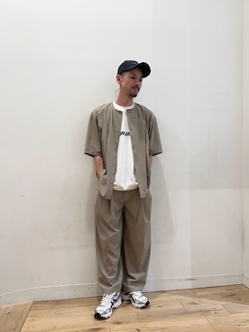 「Uiscel（ユイセル）のアイテム」を使った、xxxcanxxxさん（メンズ・170cm）の夏コーディネート