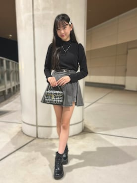 miiiさん（キッズ・154cm）の秋コーディネート
