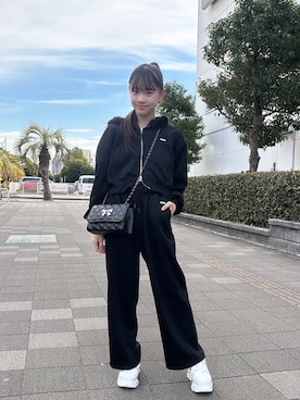 strawberryさん（キッズ・156cm）の冬コーディネート