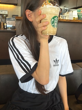 「アイテム（スカート）」を使った、miiiさん（キッズ・153cm）の秋コーディネート