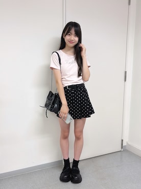 「INGNI（イング）のアイテム」を使った、strawberryさん（キッズ・157cm）の夏コーディネート