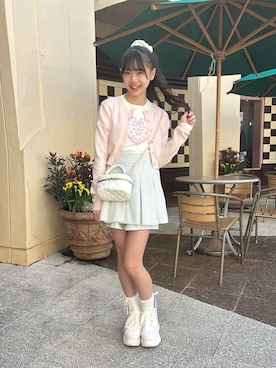 「アイテム（パンツ）」を使った、strawberryさん（キッズ・157cm）の春コーディネート