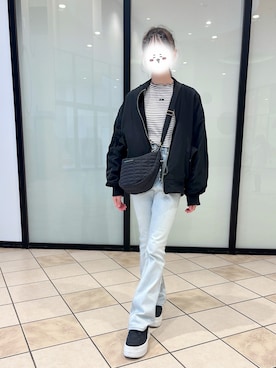 「アイテム（ジャケット/アウター）」を使った、miiiさん（キッズ・154cm）の秋コーディネート