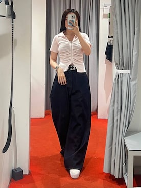 モモさん(レディース・158cm)の夏コーディネート