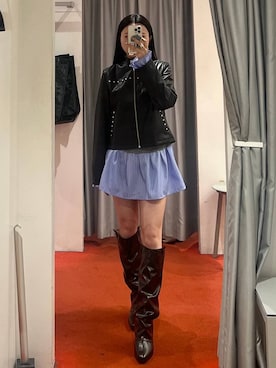 モモさん（レディース・158cm）の冬コーディネート