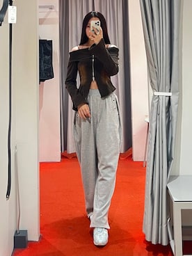 モモさん（レディース・158cm）の春コーディネート