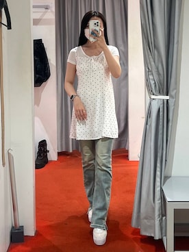 モモさん(レディース・158cm)の春コーディネート