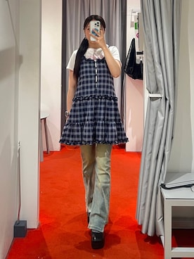 モモさん(レディース・158cm)の夏コーディネート