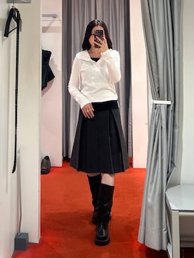 モモさん(レディース・158cm)の冬コーディネート