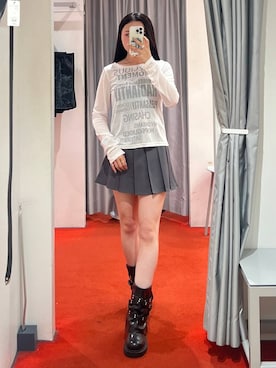 モモさん（レディース・158cm）の春コーディネート