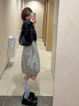 「COACH（コーチ）のアイテム」を使った、Kannaさん（レディース・157cm）の春コーディネート