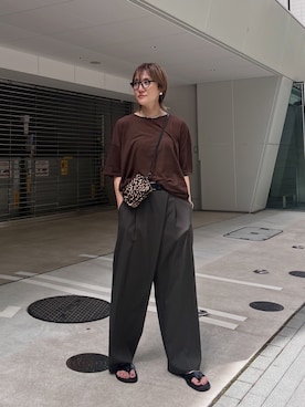 saori_iさん（レディース・172cm・40代）の夏コーディネート