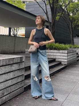 saori_iさん（レディース・172cm・40代）の夏コーディネート