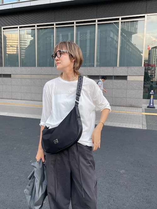 IACUCCI ハンドバッグ ショルダーバッグ アーゴ M NYLON/CERVO（ショルダーバッグ）｜IACUCCI