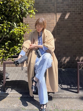 「IACUCCI（イアクッチ）のアイテム」を使った、saori_iさん（レディース・172cm）の春コーディネート