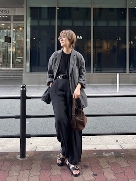 saori_iさん（レディース・172cm・40代）の秋コーディネート