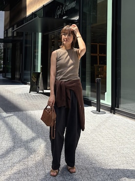 saori_iさん（レディース・172cm）の夏コーディネート