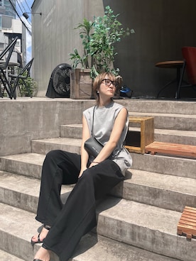 saori_iさん（レディース・172cm・40代）の夏コーディネート