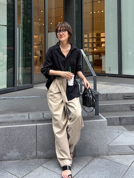 saori_iさん（レディース・172cm）の夏コーディネート