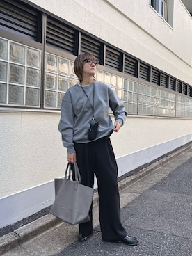 saori_iさん（レディース・172cm）の冬コーディネート