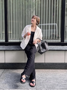 saori_iさん（レディース・172cm・40代）の夏コーディネート