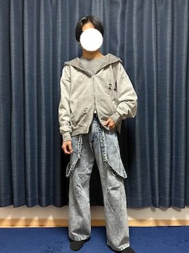 「アイテム（ピアス（両耳用））」を使った、tthr_kさん（メンズ・168cm）の秋コーディネート