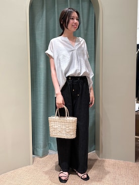 「アイテム（パンツ）」を使った、みさきさん（レディース・167cm・20代）の夏コーディネート