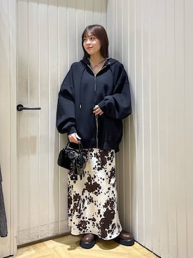 「アイテム（チョーカー）」を使った、fuku5662さん（レディース・160cm）の冬コーディネート