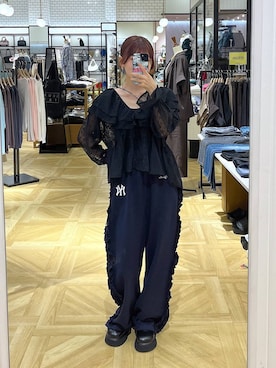「アイテム（スウェットパンツ）」を使った、fuku5662さん（レディース・160cm・20代）の夏コーディネート