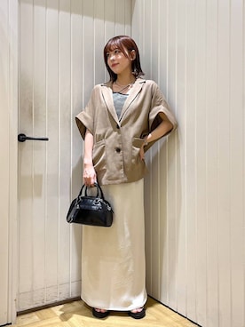 「アイテム（チョーカー）」を使った、fuku5662さん（レディース・160cm・20代）の夏コーディネート