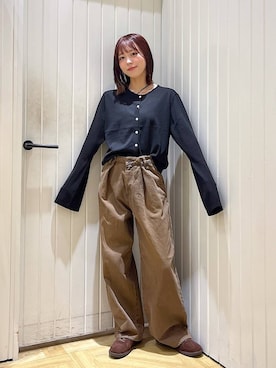 「アイテム（チョーカー）」を使った、fuku5662さん（レディース・160cm・20代）の秋コーディネート