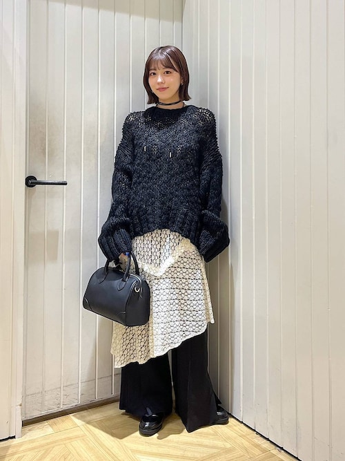 セール】レースイレヘムスカート 572900（スカート）｜LOWRYS FARM