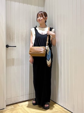 「アイテム（オールインワン・サロペット）」を使った、fuku5662さん（レディース・160cm・20代）の秋コーディネート