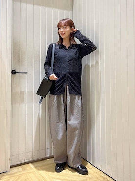 「アイテム（チョーカー）」を使った、fuku5662さん（レディース・160cm・20代）の秋コーディネート