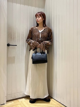 「アイテム（チョーカー）」を使った、fuku5662さん（レディース・160cm・20代）の秋コーディネート