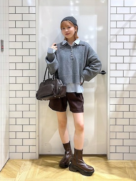 fuku5662さん（レディース・160cm）の冬コーディネート