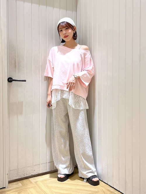 セール】2WAYオフショルプルオーバーSS 452022（Tシャツ