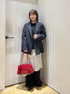 「アイテム（スウェットパンツ）」を使った、fuku5662さん（レディース・160cm・20代）の秋コーディネート