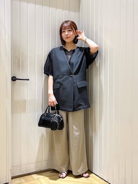 「アイテム（チョーカー）」を使った、fuku5662さん（レディース・160cm・20代）の夏コーディネート