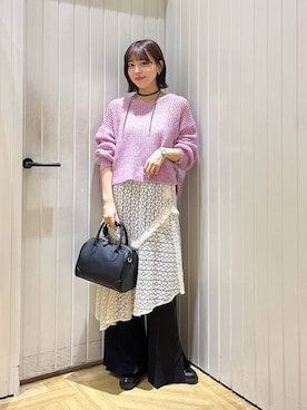 「アイテム（スウェットパンツ）」を使った、fuku5662さん（レディース・160cm・20代）の冬コーディネート