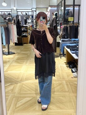 「アイテム（チョーカー）」を使った、fuku5662さん（レディース・160cm・20代）の秋コーディネート