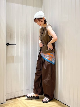 「アイテム（ブルゾン）」を使った、fuku5662さん（レディース・160cm・20代）の夏コーディネート