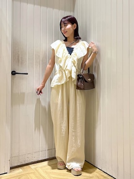 「アイテム（チョーカー）」を使った、fuku5662さん（レディース・160cm・20代）の夏コーディネート