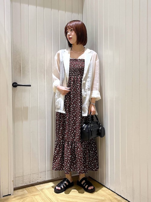 ワンピースまとめ売り セール】シャーリングワンピース 292364（ワンピース）｜LOWRYS