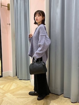 「LOWRYS FARM（ローリーズファーム）のアイテム（ニット/セーター）」を使った、fuku5662さん（レディース・160cm）の秋コーディネート