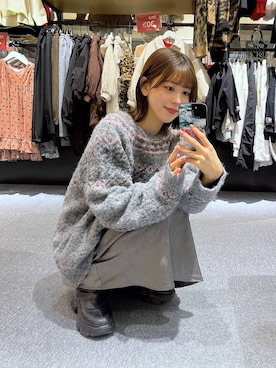 「アイテム（チョーカー）」を使った、fuku5662さん（レディース・160cm・20代）の冬コーディネート