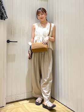 「アイテム（財布/小物）」を使った、fuku5662さん（レディース・160cm・20代）の夏コーディネート