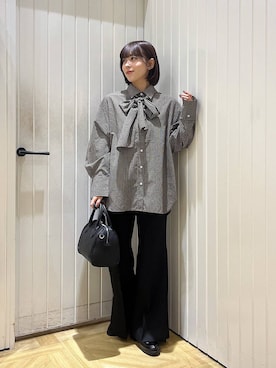 「アイテム（スウェットパンツ）」を使った、fuku5662さん（レディース・160cm・20代）の秋コーディネート